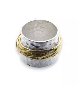 herkimer quartz ring