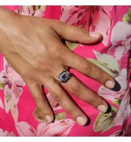 bague amethyste marcassite
