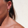améthyste boucle d'oreille