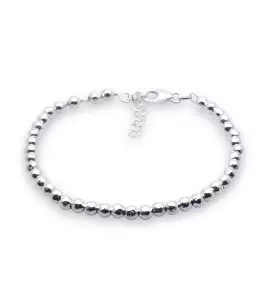 bracelet perles argent