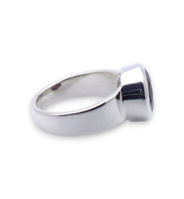 femme grenat bague argent