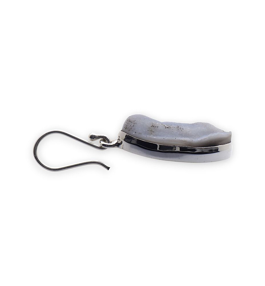 boucles d oreilles calcédoine