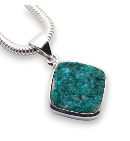 dioptase pendant
