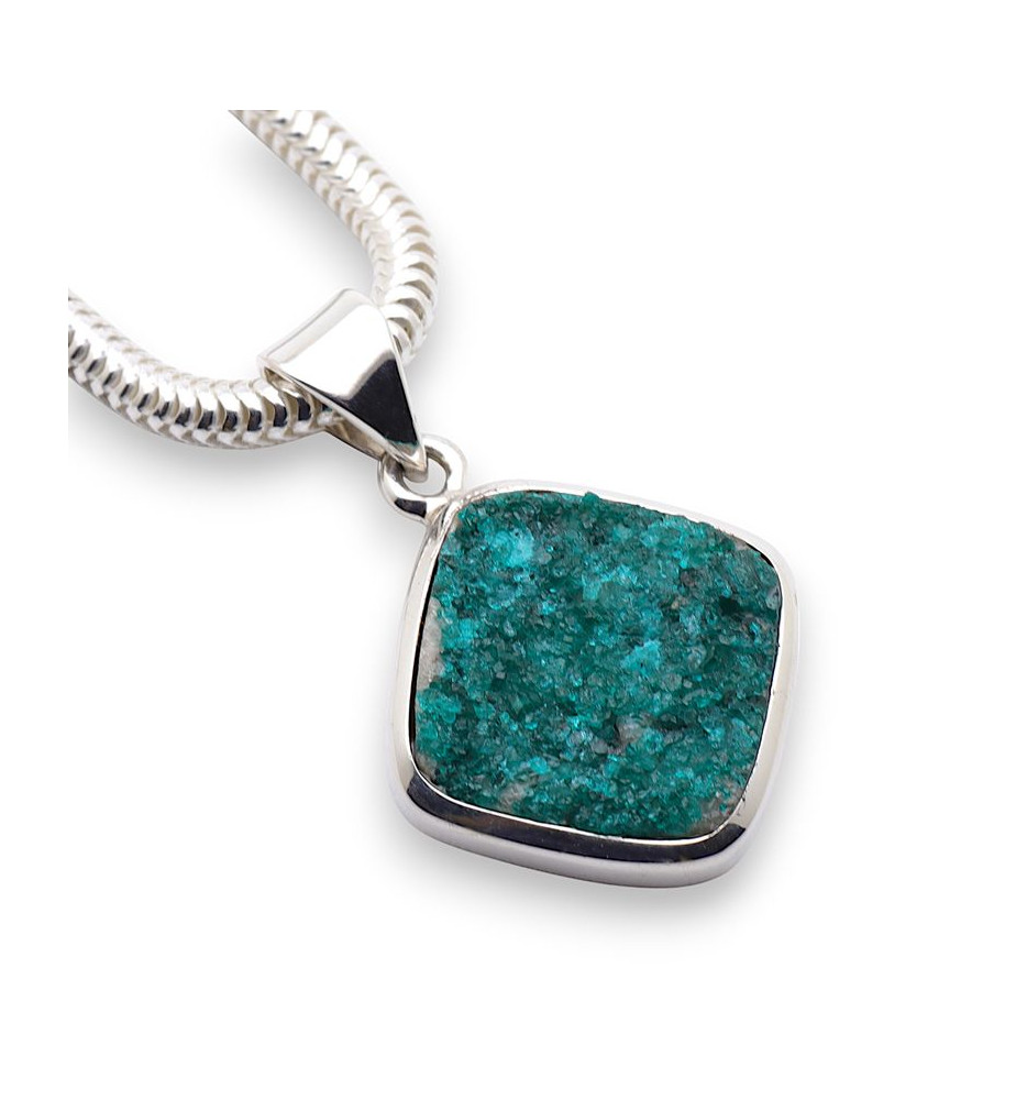 dioptase pendant
