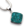 dioptase pendant