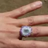 amethyst stalactite ring