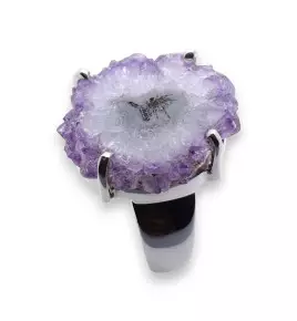 bague améthyste