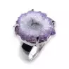 bague améthyste femme