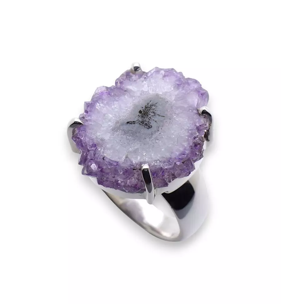 améthyste stalactite bague améthyste stalactite bague