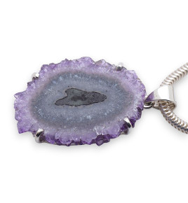 pendentif améthyste femme