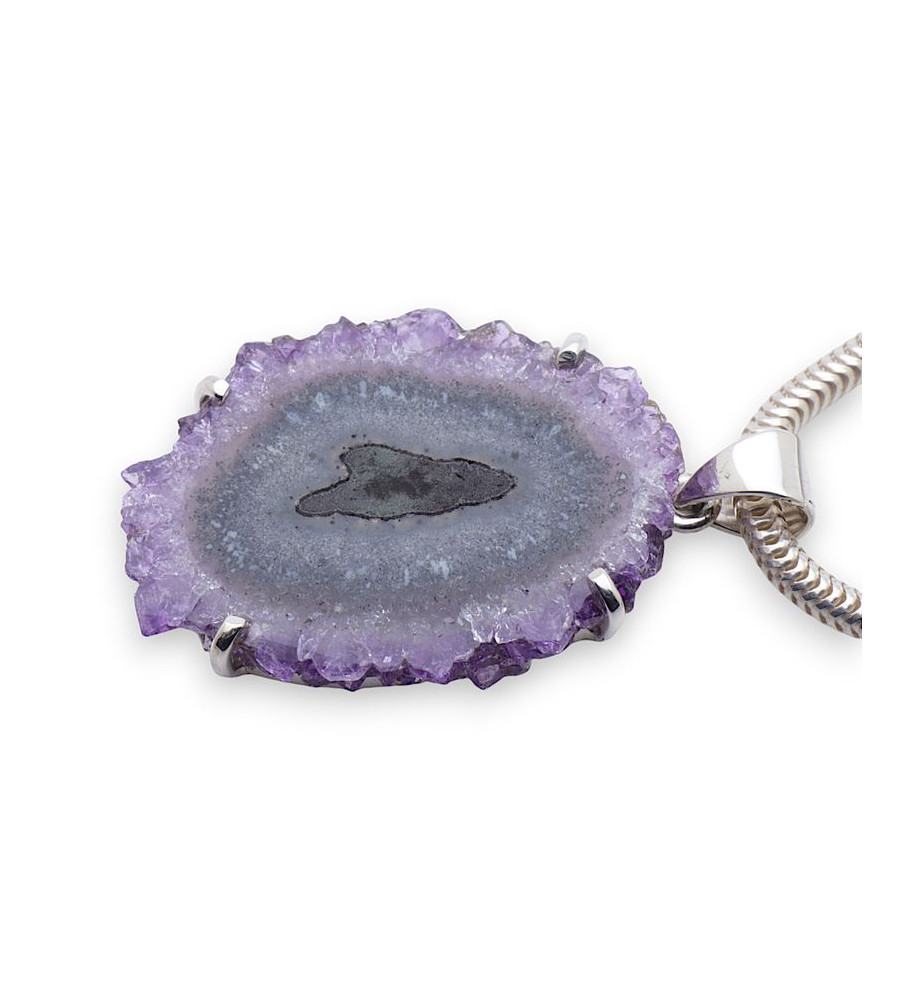 pendentif améthyste femme