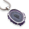 amethyst stalactite pendant