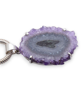 améthyste stalactite bijou