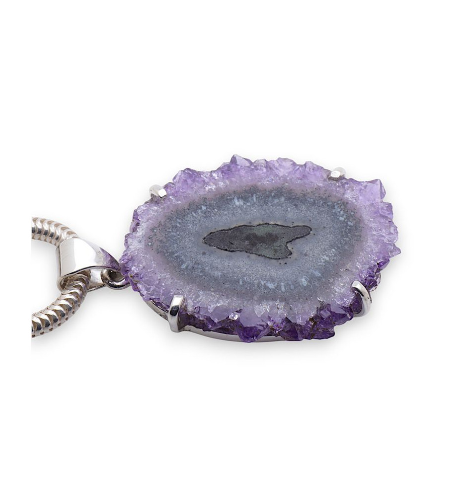 améthyste stalactite bijou
