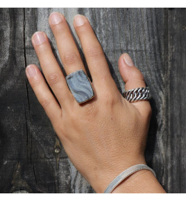 blue chalcedony  jewelry