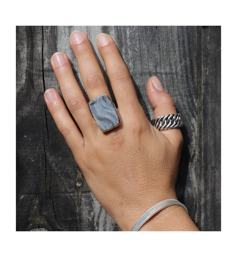 blue chalcedony  jewelry