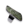 moldavite bague argent femme