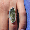 bague pierre moldavite