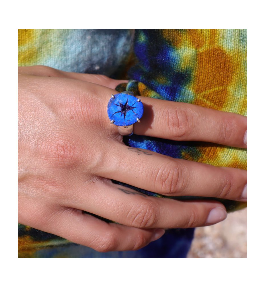 bague azurite