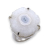 bague argent quartz solaire