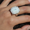 bague quartz solaire femme