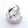 bague argent quartz solaire