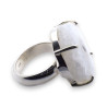 bague argent 925 quartz solaire femme