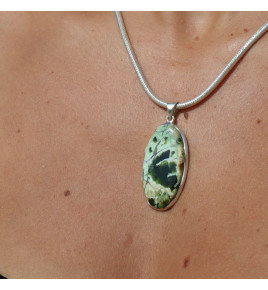 calcédoine chrome bijoux