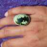 bague calcédoine