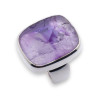 bague pierre violette