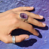 bague améthyste