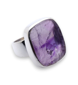 bague améthyste véritable