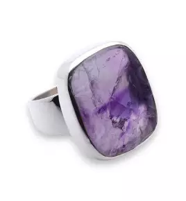 bague améthyste véritable