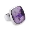 bague améthyste véritable