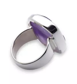 bijoux améthyste brute