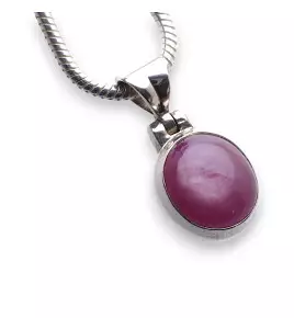 pendentif rubis femme