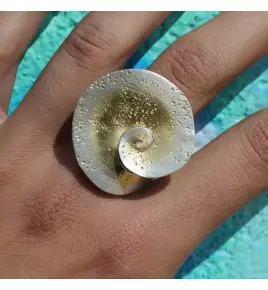 bague spirale de création