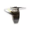 bague spirale argent
