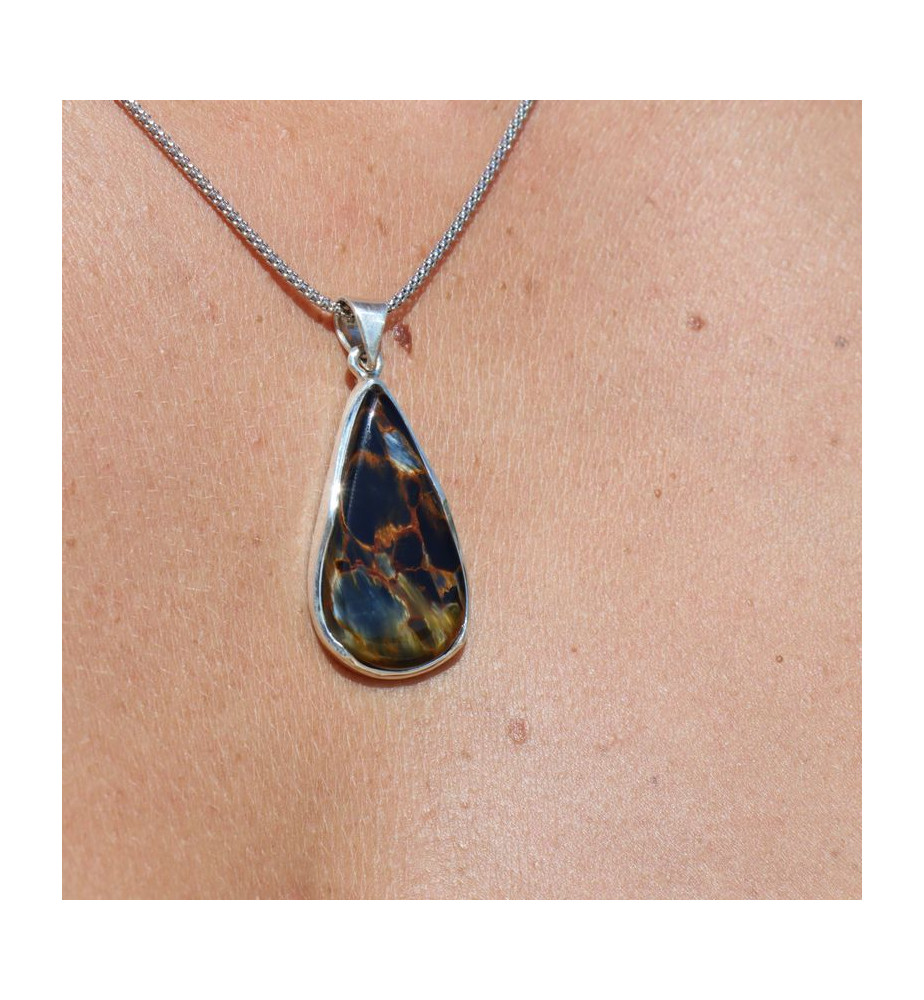pietersite pendentif