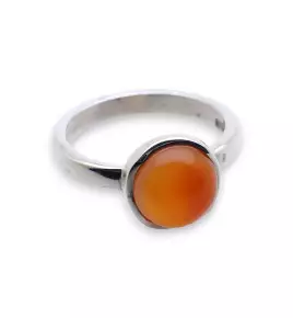 bijoux cornaline orange