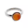 bijoux cornaline orange