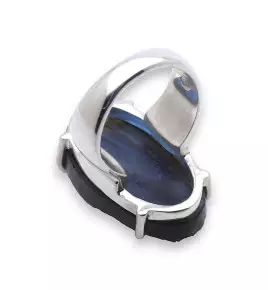 bague labradorite femme