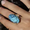 bague labradorite argent