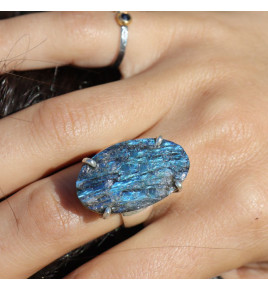 labradorite bague