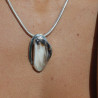 pendentif fossile homme