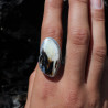 bois fossilisé bijoux argent