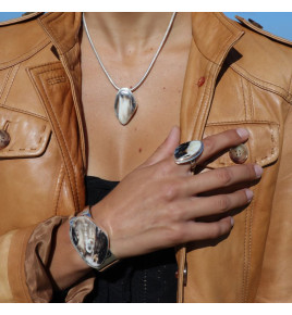 bois fossilisé bijoux