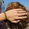 bague pierre rose