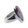 bague agate dentelle folle