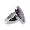 bague agate dentelle folle